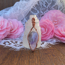 Load image into Gallery viewer, Amethyst Copper Pendant
