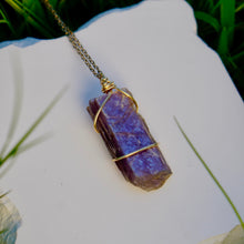 Load image into Gallery viewer, Lepidolite ~girl u good~ Necklace