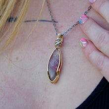 Load image into Gallery viewer, Peach Moonstone ~balance~ Necklace