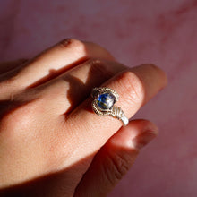Load image into Gallery viewer, Blue Kyanite Ring ~ Size 8