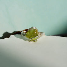 Load image into Gallery viewer, Peridot Ring ~ size 6.5