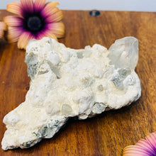 Load image into Gallery viewer, Raw Large Apophyllite Cluster in Calcite
