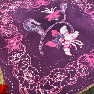 Purple Altar Cloth ~ Flower Child
