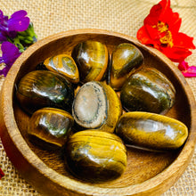 Load image into Gallery viewer, Tumbled Tiger Eye