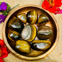 Load image into Gallery viewer, Tumbled Tiger Eye