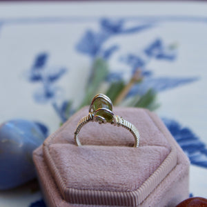 Watmelon Tourmaline Ring ~ Size 7