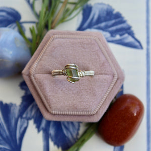 Watmelon Tourmaline Ring ~ Size 7