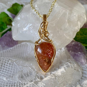 Sunstone Necklace