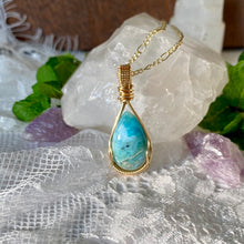 Load image into Gallery viewer, Larimar Necklace
