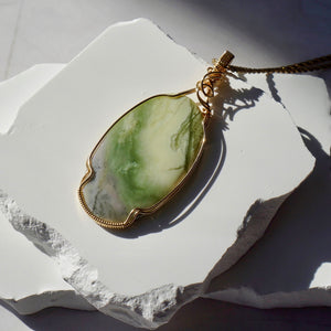 Lizardite Necklace