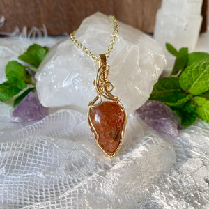 Sunstone Necklace