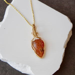 Sunstone Necklace