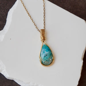 Larimar Necklace