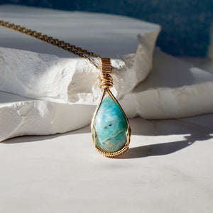 Larimar Necklace