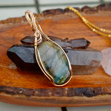 Load image into Gallery viewer, Labradorite Necklace
