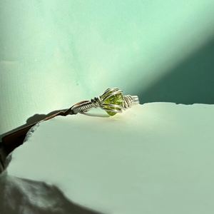 Peridot Ring ~ size 8