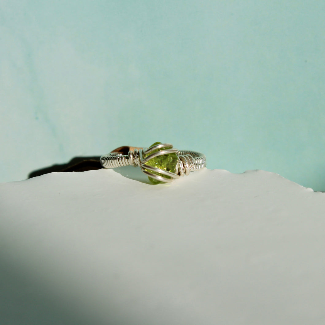 Peridot Ring ~ size 8