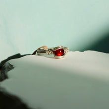 Load image into Gallery viewer, Red Garnet Ring ~ size 5.5
